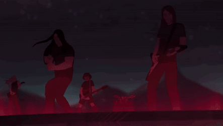 Metalocalypse Powerful Light GIF