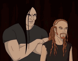 Metalocalypse Rainbow Flag GIF
