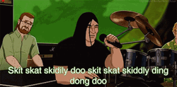 Metalocalypse Singing Band GIF