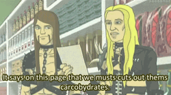 Metalocalypse Skwigelf Reading A Note GIF