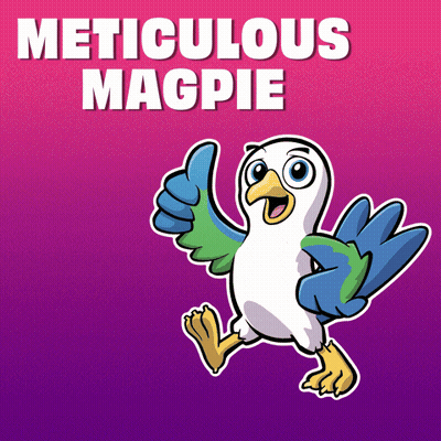 Meticulous Magpie Thumbs Up GIF