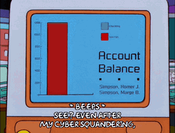 Metrics ATM Account Balance Animation GIF