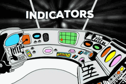 Metrics Indicators Over Heating Animation GIF