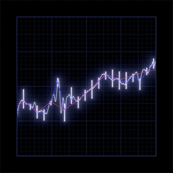 Metrics Purple Wave Moving Vector Art GIF