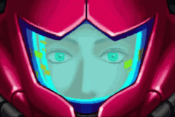 Metroid Eyes Inside The Costume  GIF