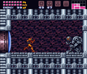 Metroid Game Fight  GIF