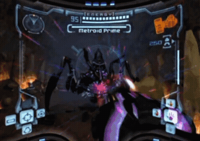 Metroid Prime Video Game Screen GIF