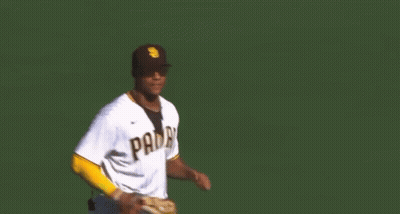 Mets Baseball Player In Blue Hat And White Jersey GIF