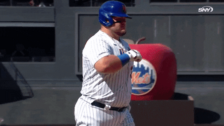 Mets Big Man Thanking God GIF