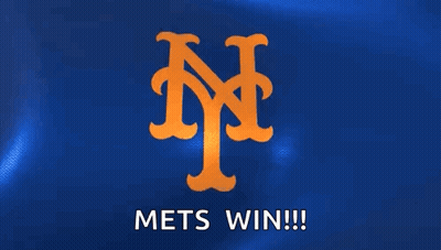 Mets Logo Blue Mets Win GIF