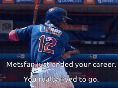 Mets Player Number 12 GIF