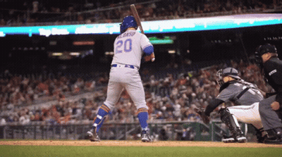 Mets Player Number 20 Shaking Hands GIF