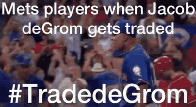 Mets Players When Jacob Degrom Gets Traded #Tradedegrom GIF