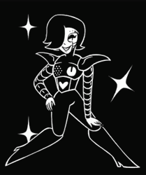 Mettaton Ex Weird Dance Twist Leg Sparkle Undertale GIF