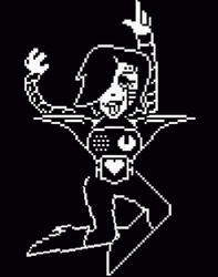 Mettaton Tongue Out Funny Dance Undertale Game GIF
