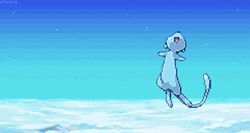 Mew Animated Flying GIF