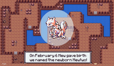 Mew Gave Birth To Mewtwo On February 6 GIF