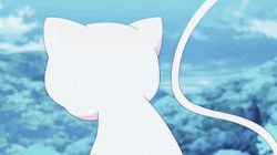 Mew Looking Back GIF