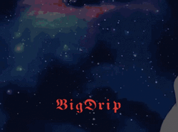 Mewtwo Floating On Space Big Drip GIF