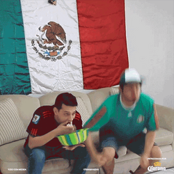 Mexican Football Fans Victory Celebration GIF