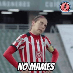 Mexican Football Player Alicia Cervantes No Mames GIF