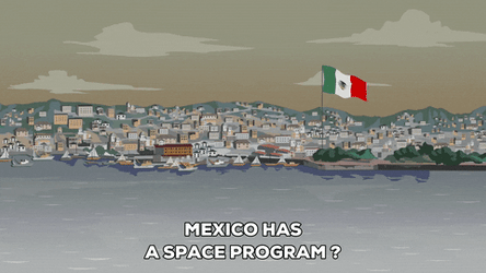 Mexico Flag A Space Program GIF
