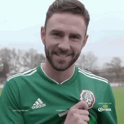 Mexico Soccer Player Miguel Layun Kissing Logo GIF