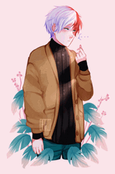 Mha Shoto Todoroki Finger Heart GIF