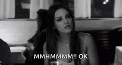Mhmmm Nodding Mila Kunis GIF