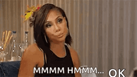 Mhmmm Woman Leaning On Chair GIF