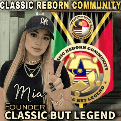 Mia Founder Of The Classic Reborn Community Is Shown On A Poster GIF