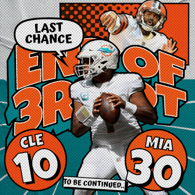 Miami Dolphins Football Player Number 30 GIF