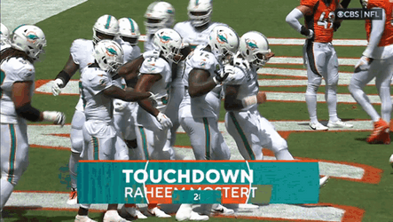 Miami Dolphins Touchdown Celebration GIF