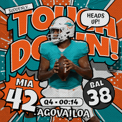 Miami Dolphins Versus Baltimore Ravens GIF
