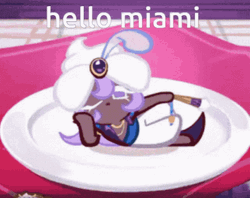 Miami Funny Aladdin In Plate GIF