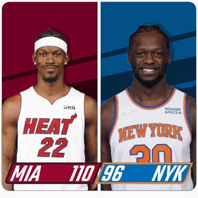 Miami Heat And Boston Celtics Players On Poster GIF