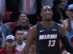 Miami Heat Bam Adebayo Laughing GIF