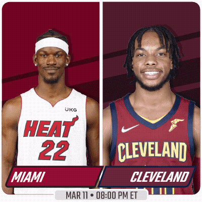 Miami Heat Player And Cleveland Player GIF