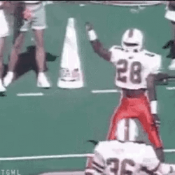 Miami Hurricanes Dancing On Field GIF