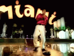 Miami Man Performing On Stage GIF