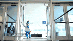 Miami Marlins Mascot Hip Thrust GIF