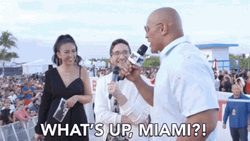 Miami The Rock In Miami GIF