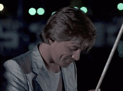 Miami Vice Don Johnson James Crockett Smiling  GIF