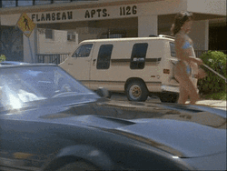 Miami Vice Ricardo And James Driving By GIF