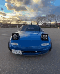 Miata Pop Up Headlights GIF