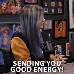 Micaela Hayes Sending Good Energy GIF