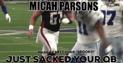 Micah Parsons Running GIF