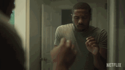 Michael B Jordan Hand Vanished GIF