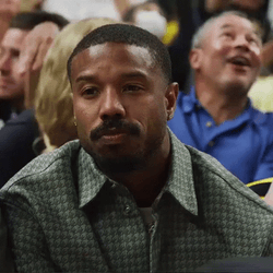 Michael B Jordan Nod And Smile GIF