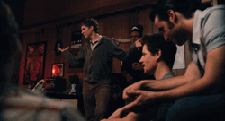 Michael Cera Of Superbad Is With His Friends GIF